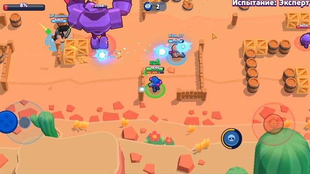 БОЙ С БОССОМ В БРАВЛ СТАРС | BRAWL STARS смотреть онлайн