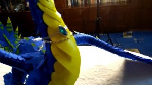 Blue dragon. Dragon toy. OOAK toy. OOAK dragon. The Dragon. Синий дракон . Игрушка дракона. Дракон.