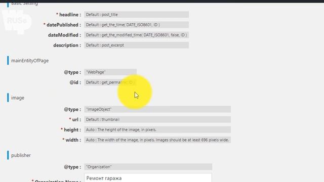 Добавление микроразметки по schema.org на сайт. Быстро и просто. Плагином и без