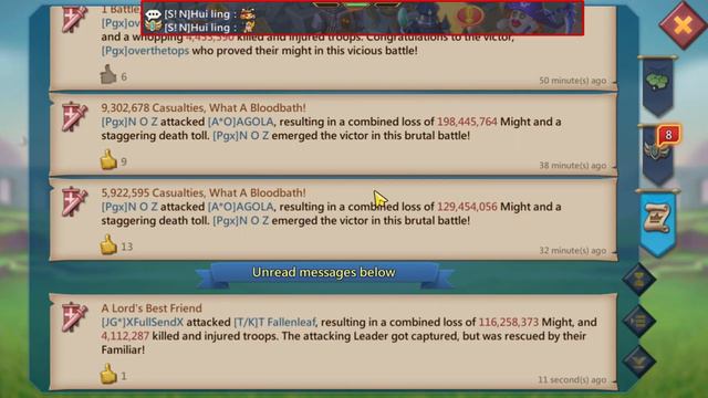 Lords Mobile - Maxed Astralite Player Came For Us lol смотреть онлайн