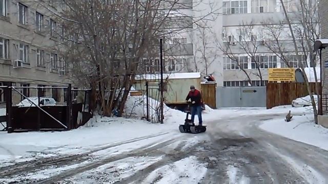 Мотовездеход ВЕБР-ТМ или русский «Шреддер»