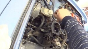 Регулируем клапана, снимаем карбюратор. Москвич 2140