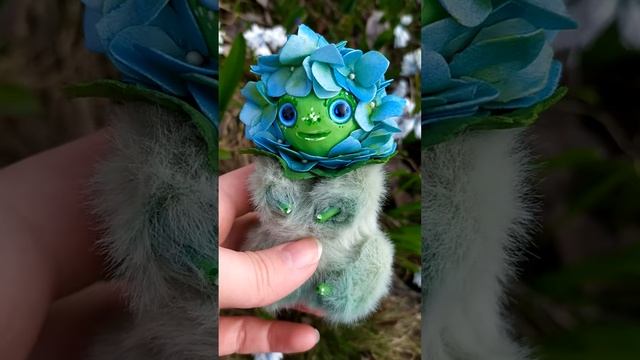 Куклы аниме в стиле тедди Гортензия синяя смотреть онлайн