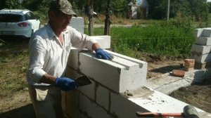 Строим гараж сами из газоблока
