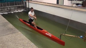 Sebastian Brendel Technique - Canoe Sprint Pool Training