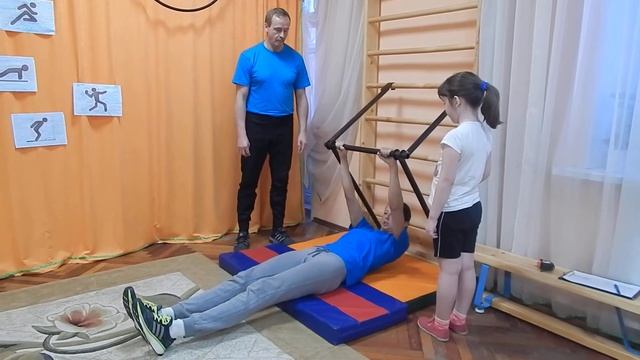 ГТО подтягивание для девочек смотреть онлайн