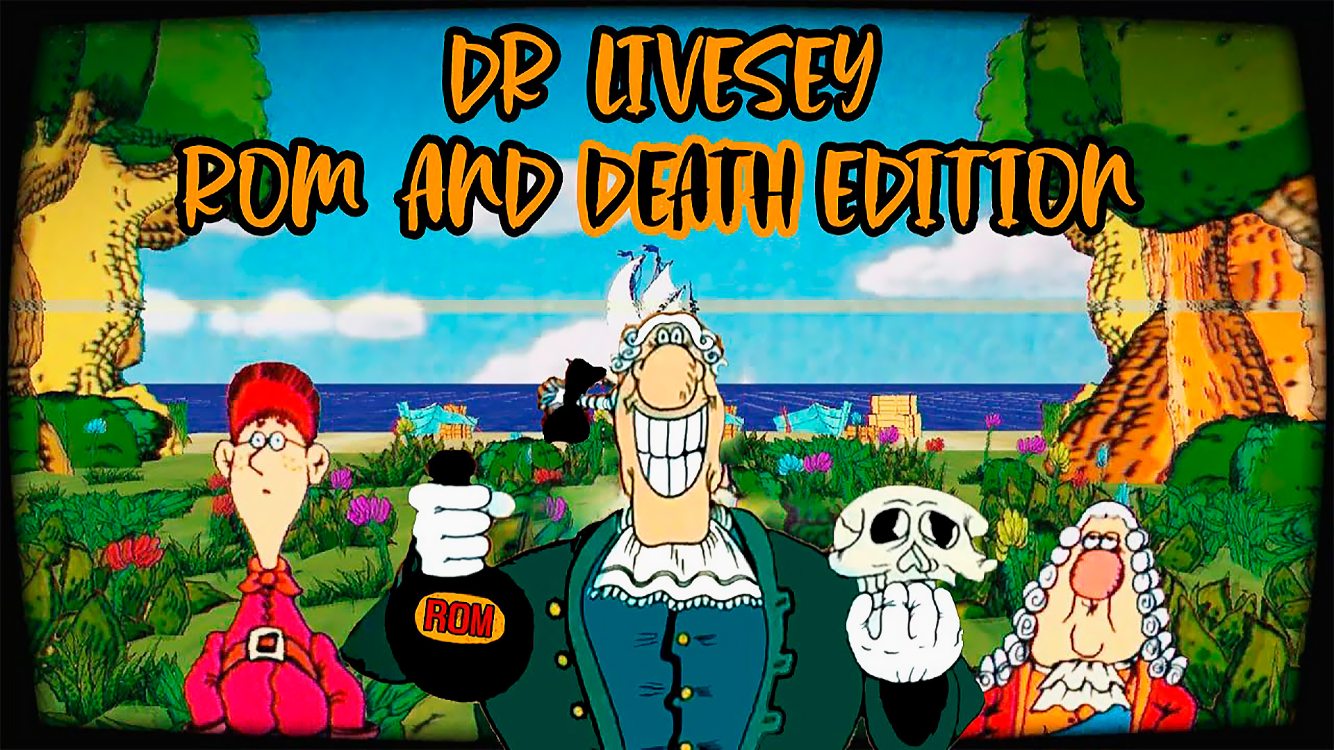 Доктор Ливси приветствует вас. DR LIVESEY ROM AND DEATH EDITION