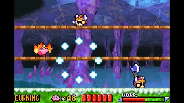 Kirby: Nightmare in Dream Land - Level 5: Yogurt Yard - No Damage 100% Walkthrough смотреть онлайн