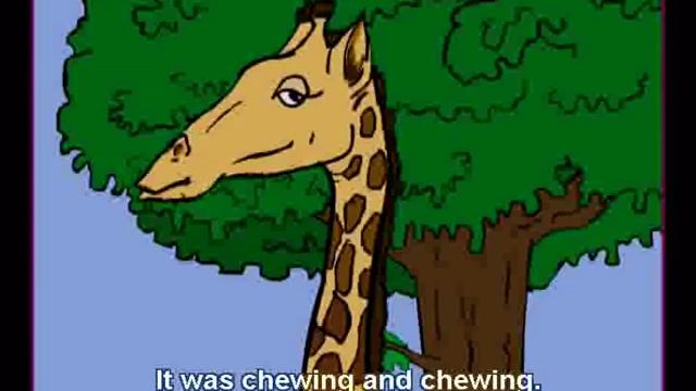 Обучающий мультик на английском. В зоопарке. At the Zoo.
