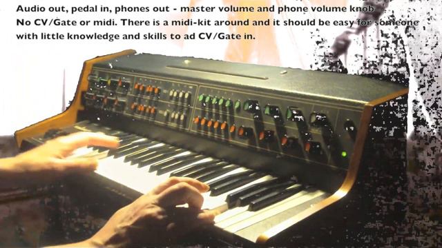 Rare VERMONA Synthesizer - vintage analog monophonic vs Darth NoiseLab смотреть онлайн