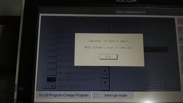Reset SC 873-00 in Ricoh, Please call service SC873-00. how to fix sc860-00, SC865-00 in Ricoh смотреть онлайн