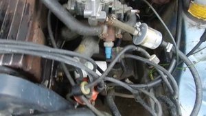 Ford Sierra работа двигателя с карбом Veber 32/36 DGAV