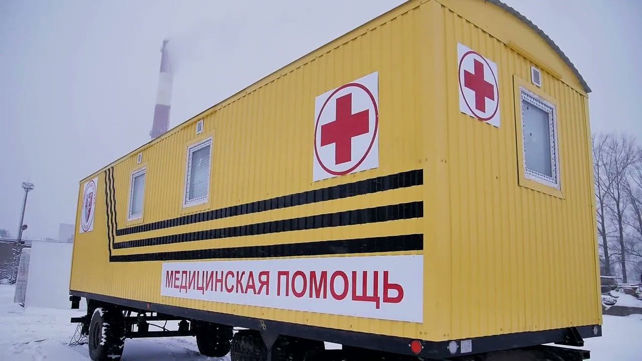 Медицинский Вагон-дом "Торос" на шасси смотреть онлайн