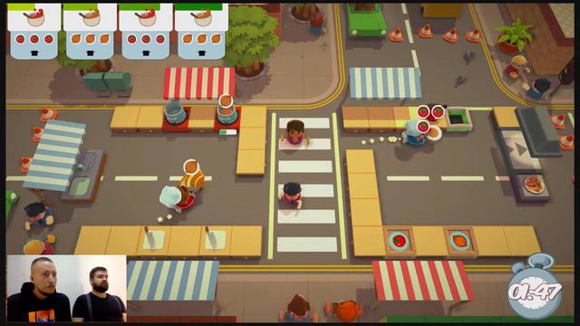 Rozpoczynamy szalone gotowanie 🍅🧅- Overcooked - gameplay #1 [Nintendo Switch] смотреть онлайн