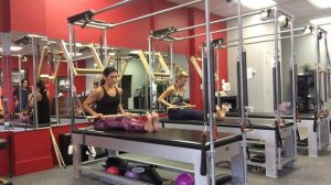 Pilates Cadillac Rowing series