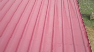 Крыша покрыта 6 метровой металлочерепицей