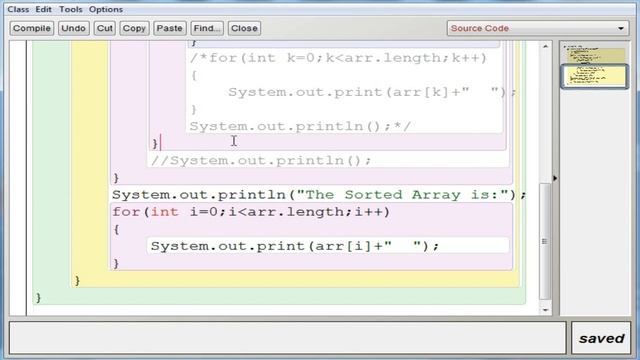 #7 Bubble Sort Java Program Example | Arrays | ICSE Syllabus