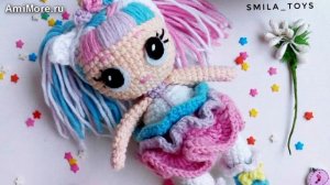 Амигуруми: схема Кукла Лол. Игрушки вязаные крючком - Free crochet patterns.