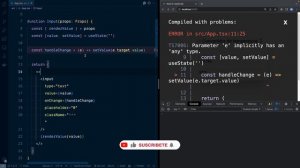 TypeScript con React: Añadir tipos a event handlers