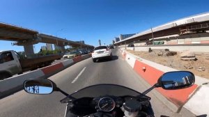 Поездка на YAMAHA R6 по Москве. Первый сезон (2K)