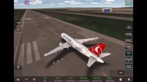 Взлёт в RFS!Обучение игры #1 REAL FLIGHT SIMULATOR