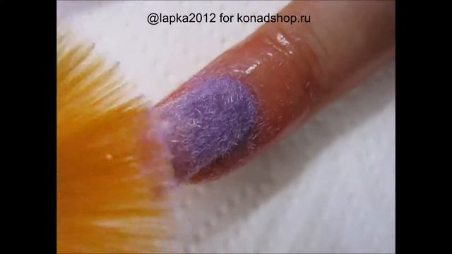 Флок+стемпинг=очень красивый маникюр смотреть онлайн