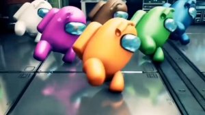 амонг ас. танцы. анимации