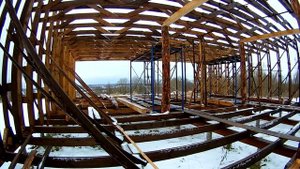 Постройка каркасного дома из соломенных блоков своими силами - часть 1