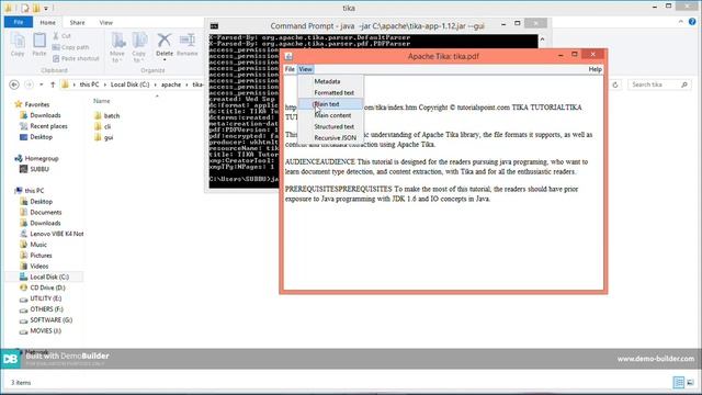 Apache Tika- Istallation and Demo смотреть онлайн