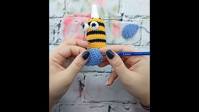 Сумочка для санитайзера антисептика для рук. Часть 2