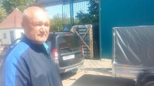 МЗСА 817730 - двухосный прицеп для Лада Ларгус. Перевозка фруктов. ЦЛП АРИВА