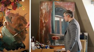 Художник за работой - Михаил Мишинский