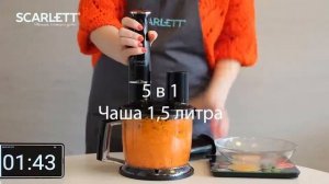 Блендер 5 в 1 Scarlett SC-HB42K10
