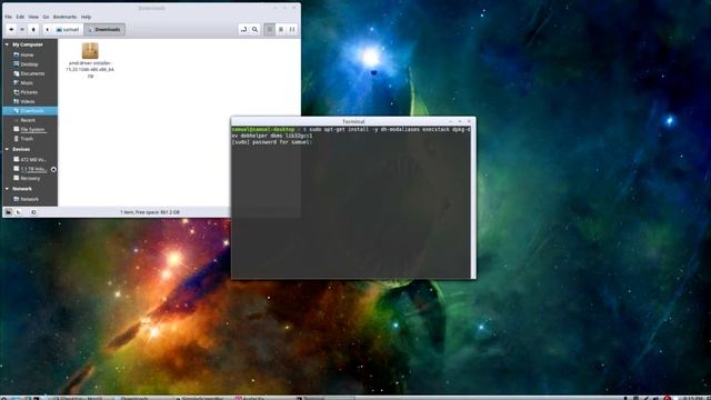 Installing Proprietary AMD Drivers on Linux Mint 17.2 and Ubuntu смотреть онлайн