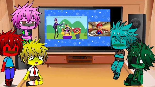 SpongeBob SquarePants Characters Watch @SMG4 Mario Reacts To Nintendo Memes смотреть онлайн