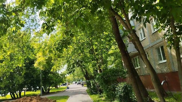 Прогулка по Москве: иду от Щербинского суда, до станции МЦД Щербинка.