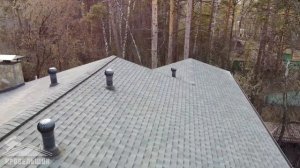 Монтаж Мягкой кровли из США CertainTeed Landmark Colonial Slate Европейский (Новосибирск)