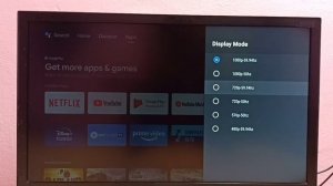 HISENSE Android TV : How to Change Screen Resolution HD, FULL HD, 4K on HISENSE Android TV