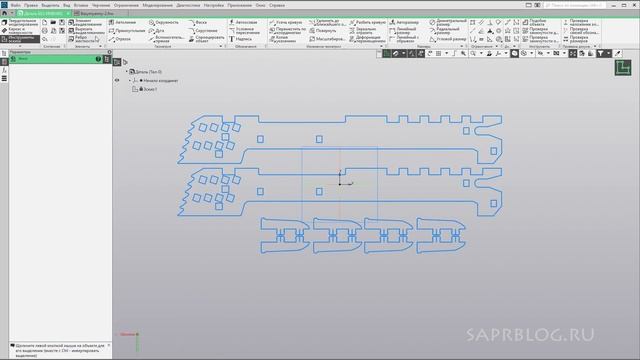 КОМПАС 3D Работа с DXF форматом. Преобразование. Сохранение в STL | Роман Саляхутдинов