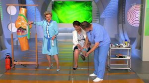 Лечим боль в колене за 10 минут без таблеток и уколов. Жить здорово! Фрагмент выпуска от 30.11.2015