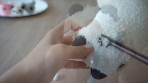 How to Make Panda Plush Using Socks! Kawaii Budget DIY