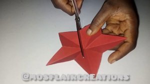 How to Make 3D Star for Christmas Decoration || DIY Paper Craft #paperstar #papercraft #star