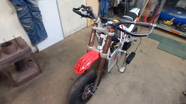 электро питбайк своими руками часть 2/4 смотреть онлайн