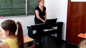 Открытый урок по сольфеджио "Простые интервалы и их обращения"