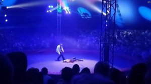 В Барнаульском цирке гимнастка сорвалась с высоты