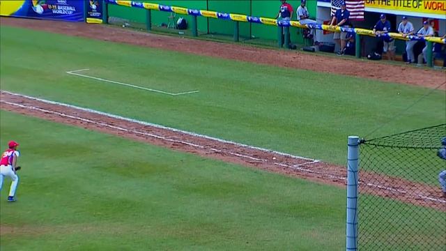 USA v Cuba - Super Round - U-15 Baseball World Cup 2018 смотреть онлайн