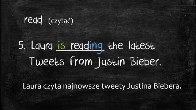 PRESENT CONTINUOUS: Część 2 - ćwiczenie. Powtórka z angielskiego #5 смотреть онлайн