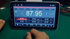 1Din 10 1'' rotation panel Android  car multimedia player.