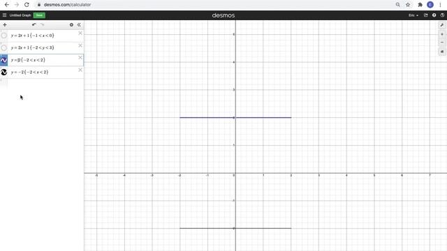 How to cut, position, make a line and shade a basic polygon using Desmos?