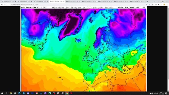 Ten Day European Weather Forecast: 1st To 11th December 2022 смотреть онлайн